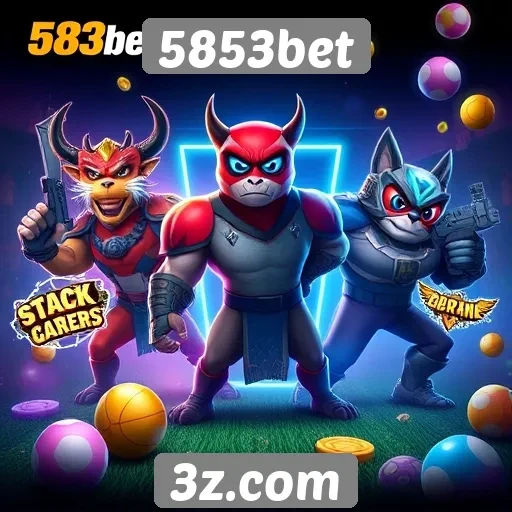 Diversidade de jogos oferecidos na plataforma 5853bet