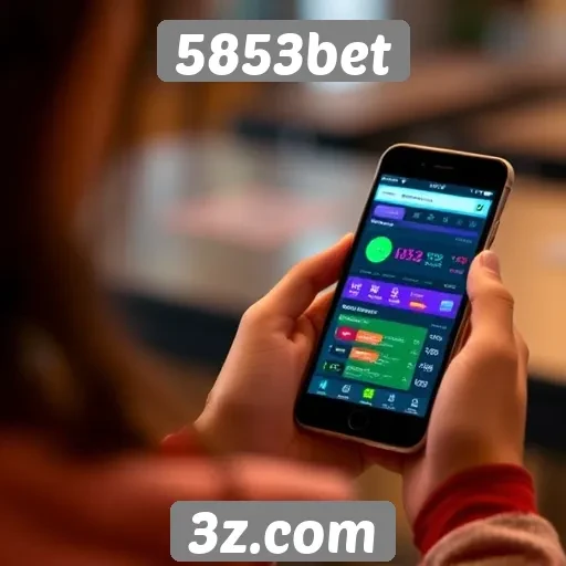 Acessibilidade mobile do site 5853bet