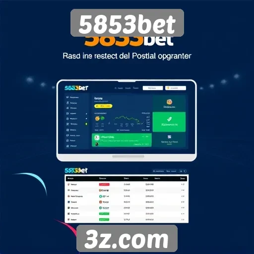 Plataforma 5853bet facilita apostas esportivas